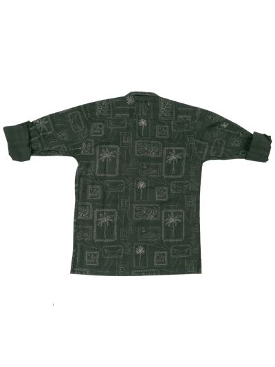 Gracecharm Boys Cotton Casual Full Sleeve Shirt