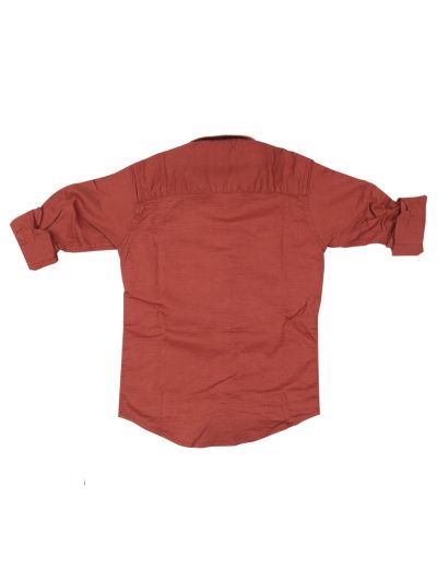 Gracecharm Boys Cotton Casual Full Sleeve Shirt
