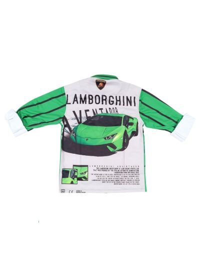 Gracecharm Boys Lycra Casual Full Sleeve Shirt