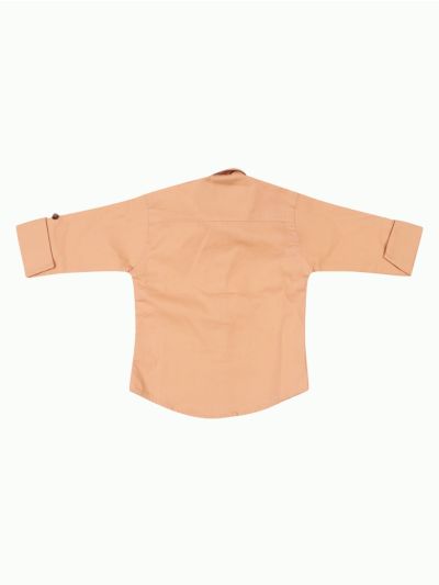 Gracecharm Boys Cotton Casual Shirt and Pant Set