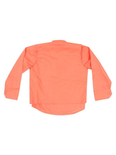 Gracecharm Boys Cotton Casual Waistcoat Shirt with Pant Set