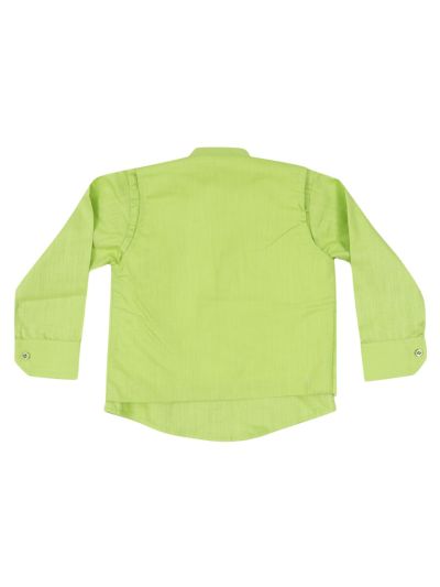 Gracecharm Boys Cotton Casual Waistcoat Shirt with Pant Set