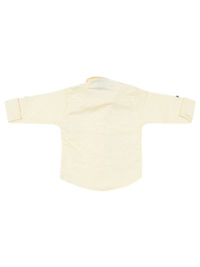 Gracecharm Boys Satin Casual Shirt and Pant Set