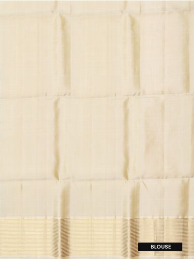 Gracecharm Elegant Pure Soft Silk Butta Design Contrast Border Saree