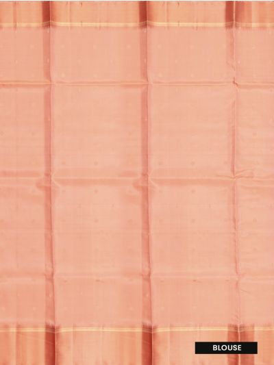 Kanmanie Pure Soft Silk Checked Butta Design with 6 Inch Asthiri Border Saree