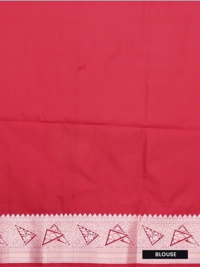 Gracecharm Elegant Art Soft Silk Butta Design with Border Saree