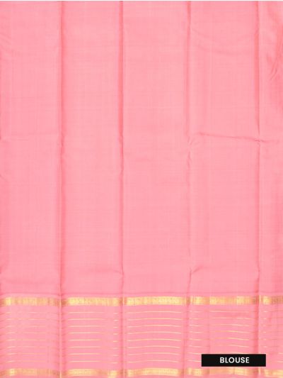 Vivaha Arani Pure Silk Traditional Butta Design Contrast Zari Border Saree