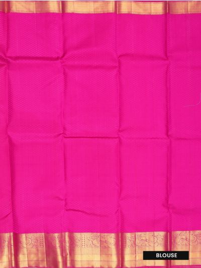 Vivaha Arani Pure Silk Traditional Butta Design with Zari Border Saree