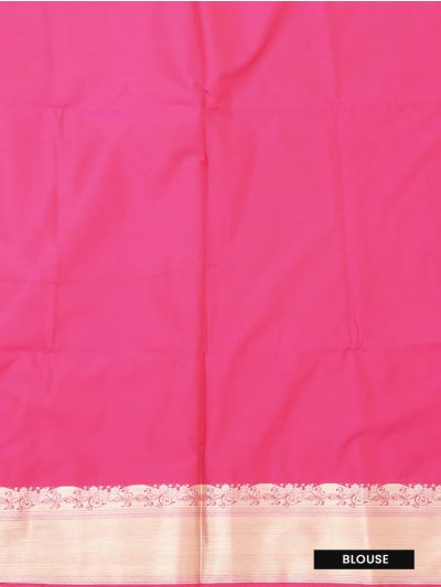 Gracecharm Elegant Art Soft Silk Butta Design with Border Saree
