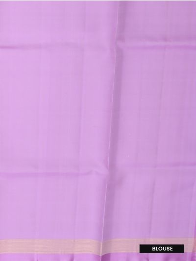 Kanmanie Soft Silk Horse Butta Design with 2 Inch Zari Lines and Satin Border Saree