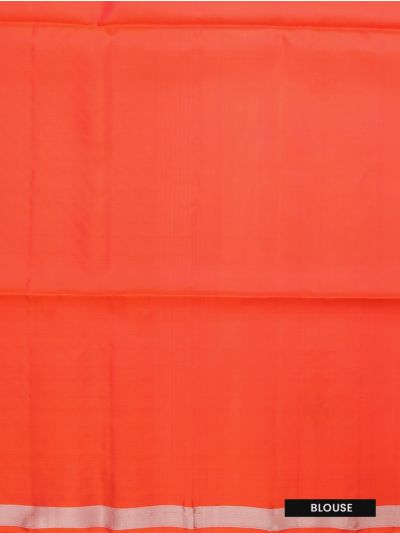 Kanmanie Soft Silk Striped Design with 1 Inch Zari Border Saree