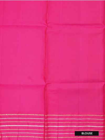 Kanmanie Soft Silk Nandi Cow Butta Design with 6 Inch Jacquard Border Saree