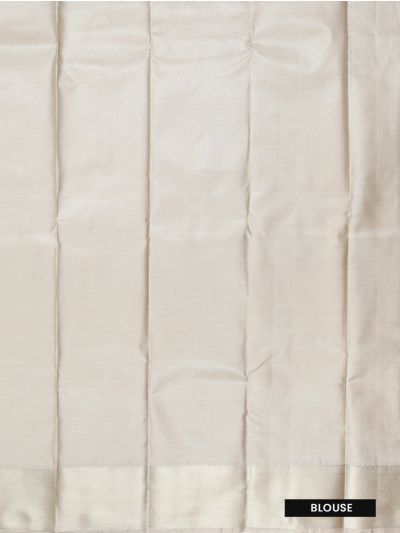 Gracecharm Art Soft Silk Floral Frame Design with Self Pallu Saree