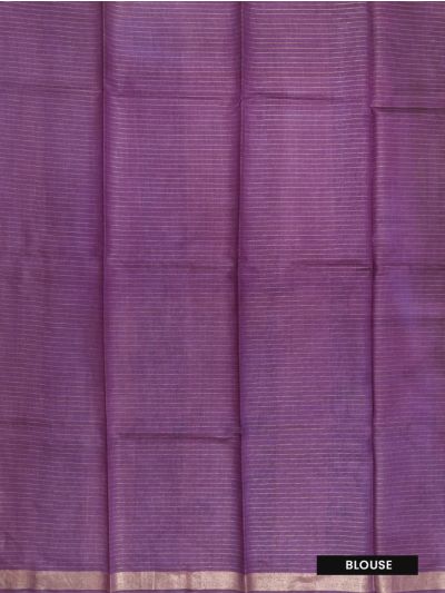 Graceful Essence Tussar Silk Multicolor Grid Check Brick Print Saree