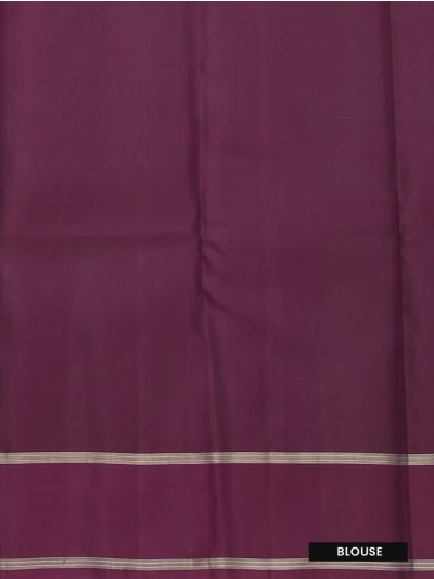 Gracecharm Pure Soft Silk Floral Check with Contrast Border Saree