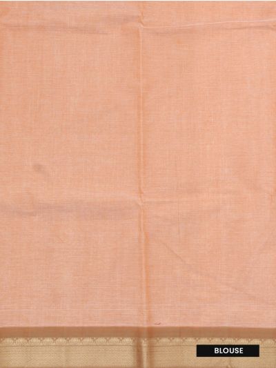 Kanmanie Cotton Diamond Lattice and Butta with 3 Inch Jacquard Border Saree
