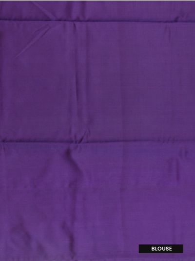 Gracecharm Art Soft Silk Spread-Wing Bird Butta Floral Vine Border Saree