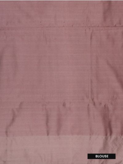 Gracecharm Art Soft Silk Gandaberunda Butta Basket Weave Pallu Saree
