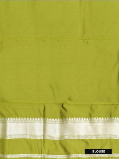 Gracecharm Art Soft Silk Butta with Contrast Border Saree