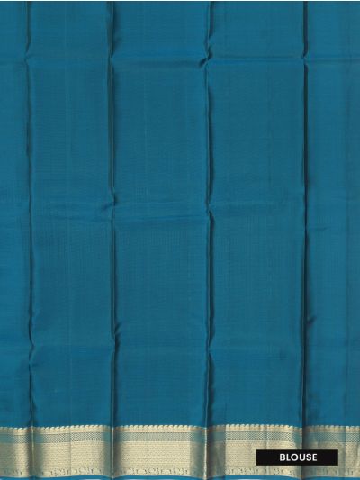 Gracecharm Gift Art Silk Butta Pinstripe with Zari Border Saree