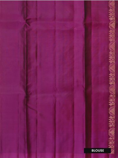 Kanmanie Soft Silk Floral Medallion Arrow Butta 5 Inch Zari Lines Border Saree
