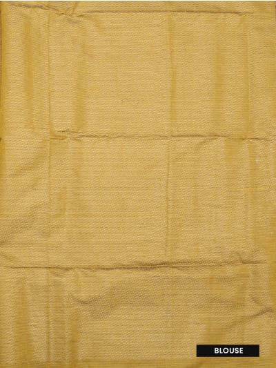 Gracecharm Kota Linen Poppy Floral Motif Garden Pallu Saree