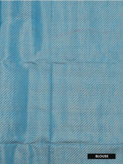 Gracecharm Kota Linen Pine Tree Motif Forest Landscape Pallu Saree