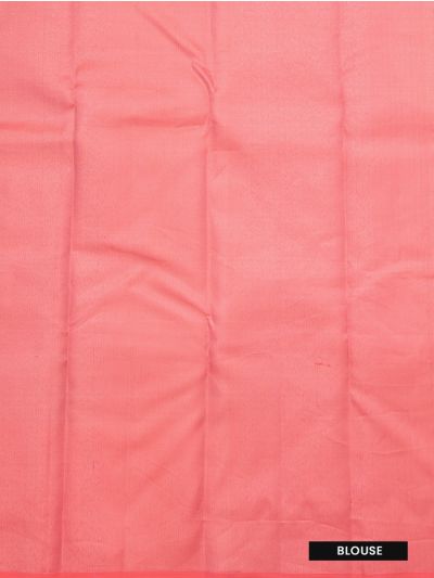 Gracecharm Uppada Silk Floral Vine Jaal Elephant Peacock Border Saree