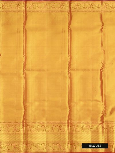 Gracecharm Pure Silk Floral Cluster Jaal Lattice Pallu Floral Border Saree