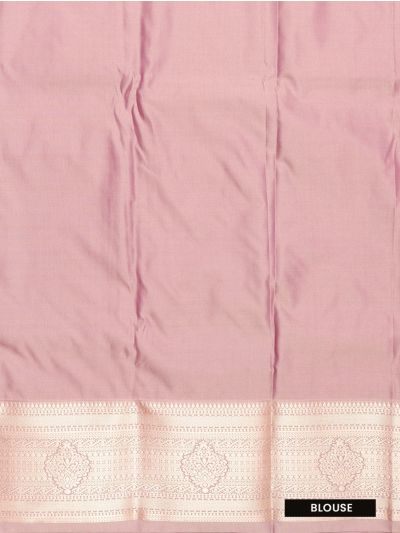 Gracecharm Gift Art Silk Leaf Trellis Floral Medallion Pallu Saree