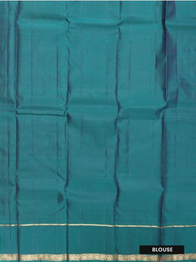 Gracecharm Silk Multicolour Check Butta Chevron Pallu Saree