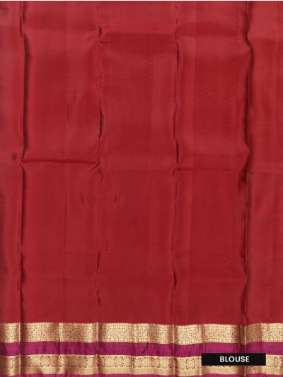 Gracecharm Silk Floral Teardrop Butta Diamond Lattice Pallu Saree