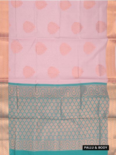 Gracecharm Elegant Silk Cotton Butta Design with Border Saree