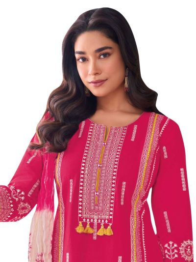 Graceful Muse Readymade Geometric Butta Ornamental Salwar Kameez