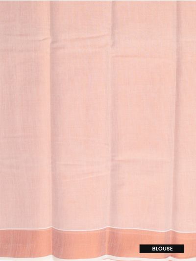 Kerala Cotton Wavy Line Sequin Embroidered Saree