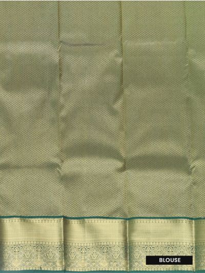 Gracecharm Gift Art Silk Floral Vine Jacquard with Paisley Pallu Saree