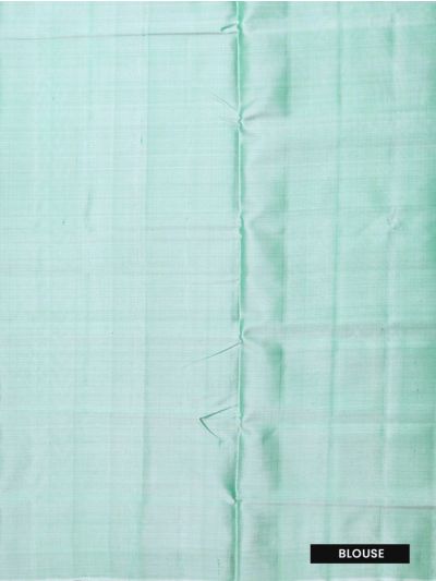 Pochampally Silk Chevron Ikat with Butta Stripe Pallu Saree