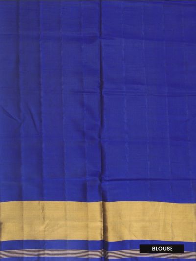 Pochampally Silk Geometric Diamond Ikat with Floral Geometric Stripe Pallu Saree