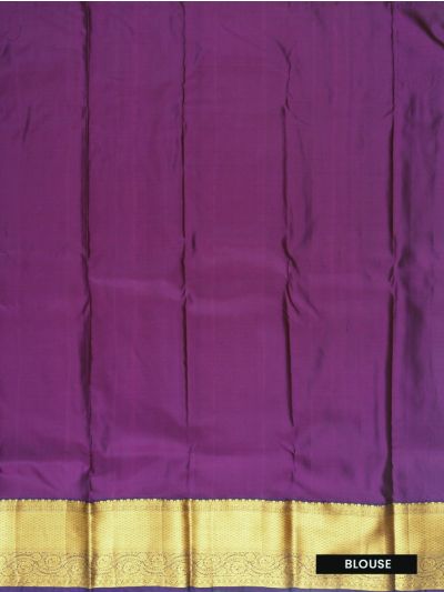 Gracecharm Silk Floral Medallion Jacquard with Diamond Butta Pallu Saree