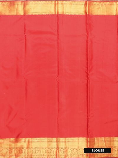 Gracecharm Silk Floral Leaf Jaal with Floral Bud Butta Zari Pallu Saree  