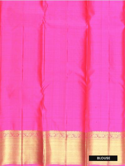 Vivaha Kanchipuram Pure Silk Annapakshi Medallion Jacquard with Paisley Zari Pallu Saree