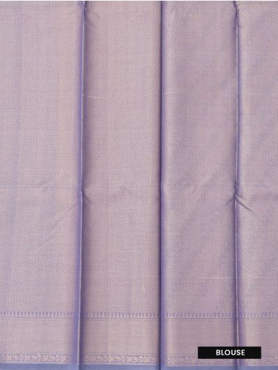 BlossomEase Elegant Super Netted Diagonal Leaf Herringbone Border Saree