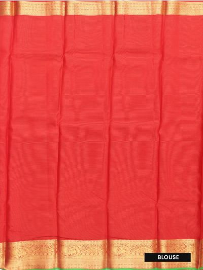 Gracecharm Silk Check Butta with Diamond Lattice Pallu Saree