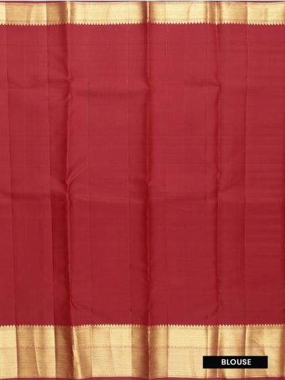 Vivaha Kanchipuram Pure Silk Annapakshi Floral Check with Zari Pallu Saree