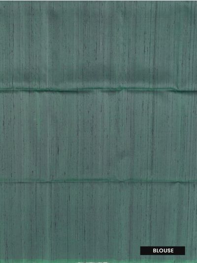 Gracecharm Pure Soft Silk Plain with Checkerboard Pallu Saree