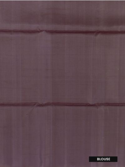 Gracecharm Pure Soft Silk Leaf Butta with Fan Floral Pallu Saree