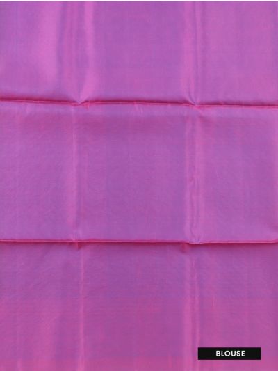 Gracecharm Pure Soft Silk Floral Jaal with Diamond Lattice Pallu Saree