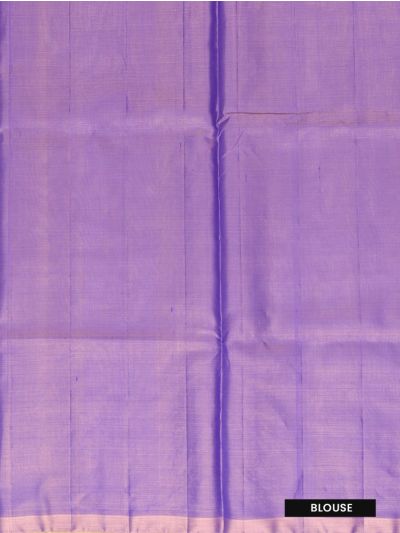 Kanmanie Soft Silk Floral Butta with Lotus Medallion 5 Inch Turning Border Saree