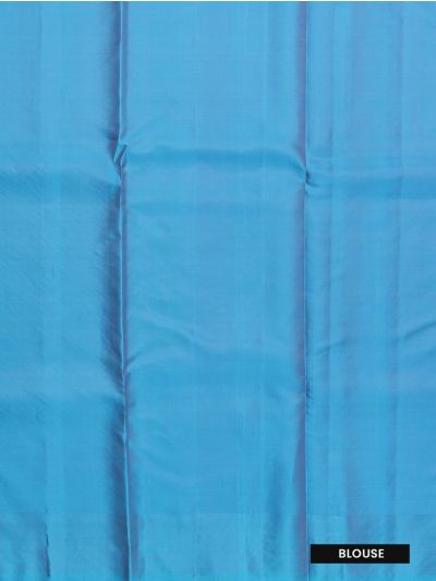 Kanmanie Soft Silk Floral Jaal with Geometric Floral Brocade 3 Inch Border Saree