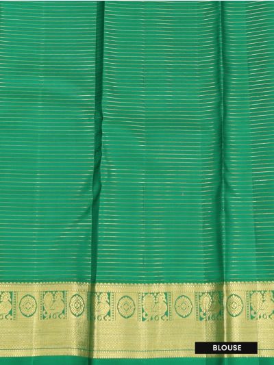 Vivaha Pure Silk Zari Micro Check with Diamond Brocade Pallu Saree